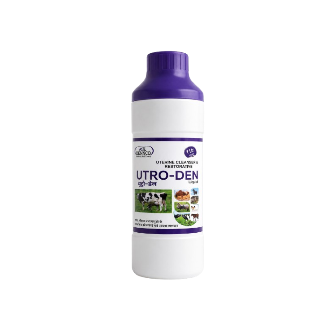 UTRO-DEN Liquid Ayurvedic Uterine Cleanser for Cattle and Buffalo